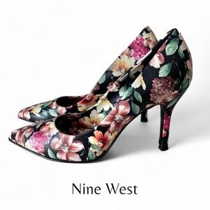 Nine West Floral Heels - Multicolor